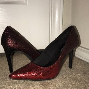 Sparkly Red heels